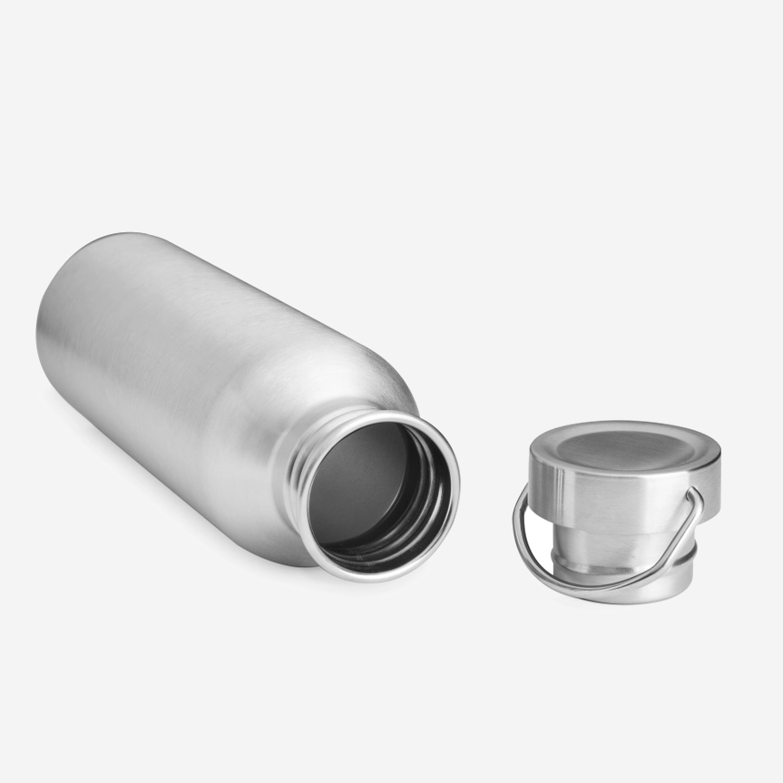 Brotzeit Trinkflasche aus Edelstahl plastikfrei BPA