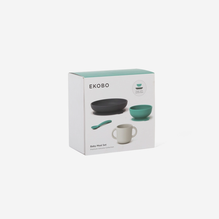 Bambino Silikon-Baby-Essenset - Lagune