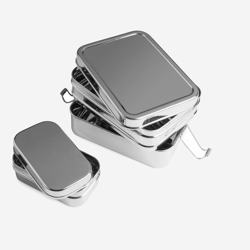 Brotzeit Lunchboxen 3in1 Three-in-one Brotdose Jausenbox aus