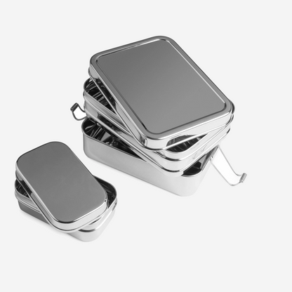 Brotzeit Lunchboxen 3in1 Three-in-one Brotdose Jausenbox aus