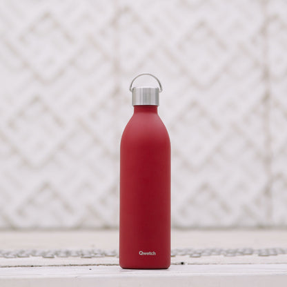 Active 600 ml Thermosflasche Granat Rot