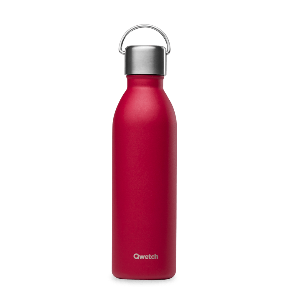 Active 600 ml Thermosflasche Granat Rot