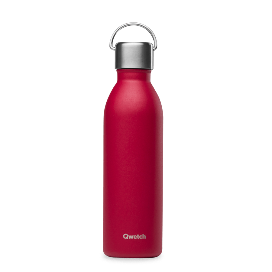 Active 600 ml Thermosflasche Granat Rot
