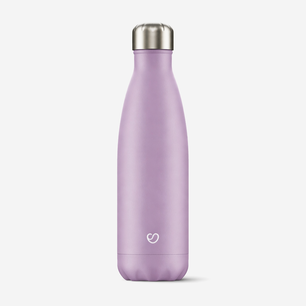 Pastelllila Thermosflasche Lila - 500ml