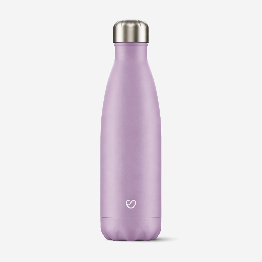 Pastelllila Thermosflasche Lila - 500ml