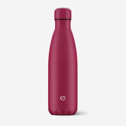 Thermosflasche Pink Matt mit Deckel – 500 ml