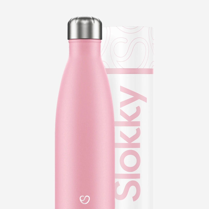 Thermosflasche Pink Rosa – 500 ml