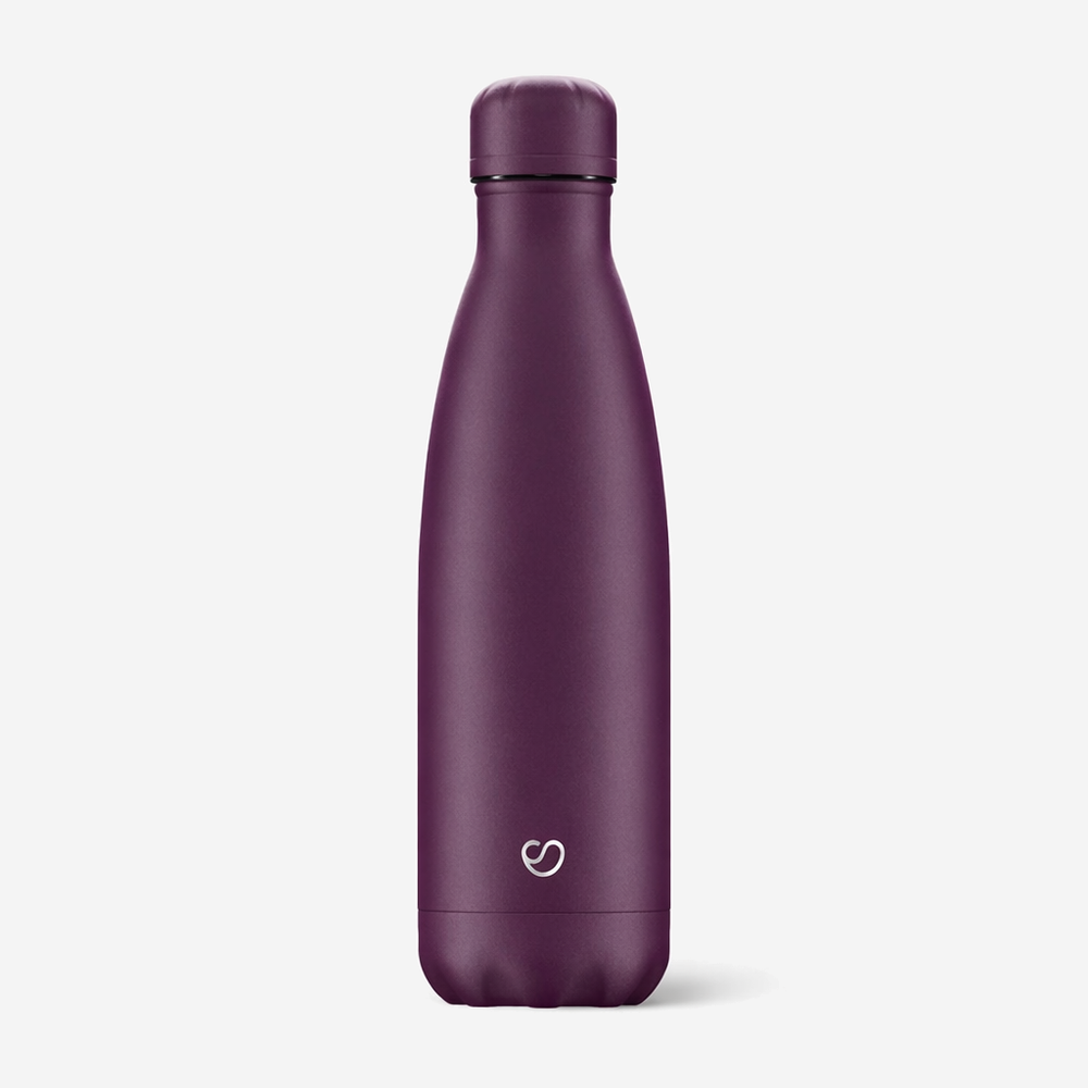 Thermosflasche Violett Matt mit Deckel - 500 ml