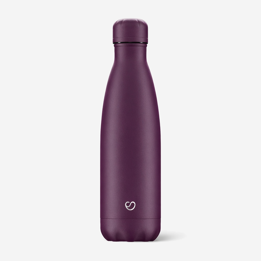 Thermosflasche Violett Matt mit Deckel - 500 ml