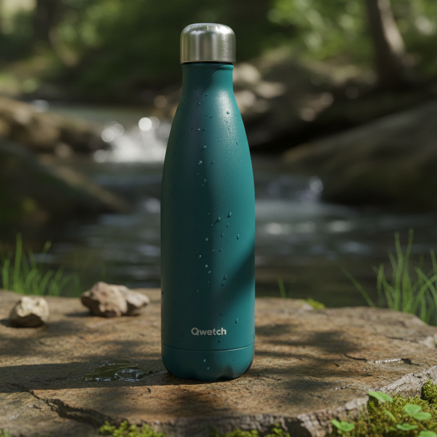 Thermosflasche Matt Dunkelgrün - 500 ml