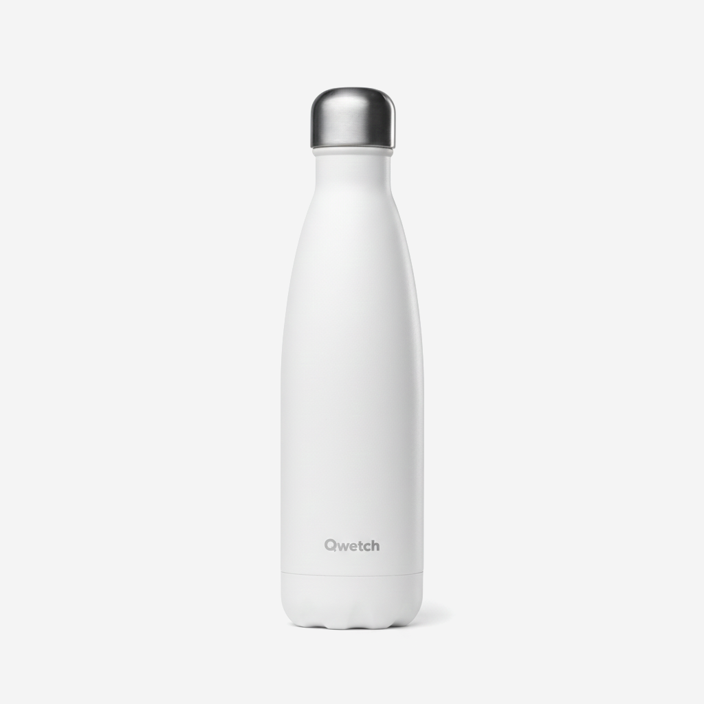 Thermosflasche Matt Weiß - 500 ml