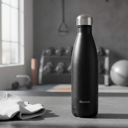 Thermosflasche Matt schwarz - 500 ml