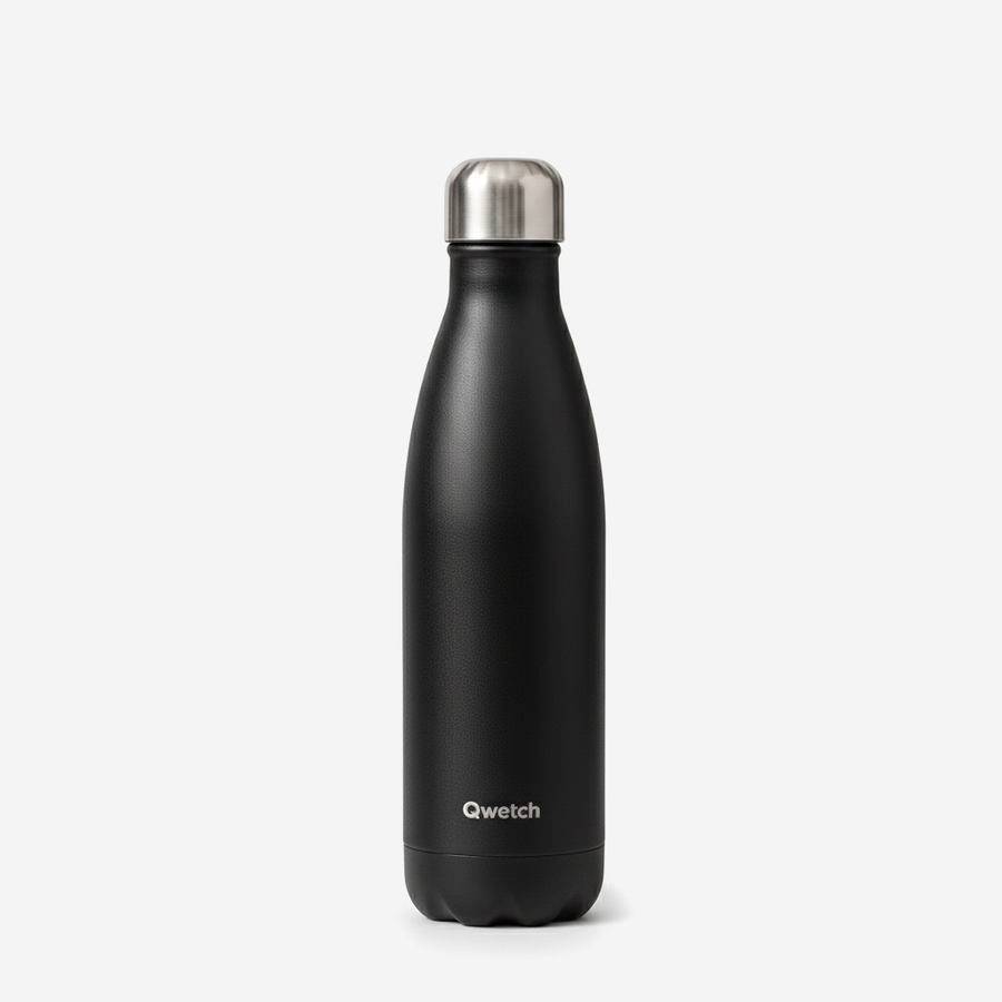 Thermosflasche Matt schwarz - 500 ml