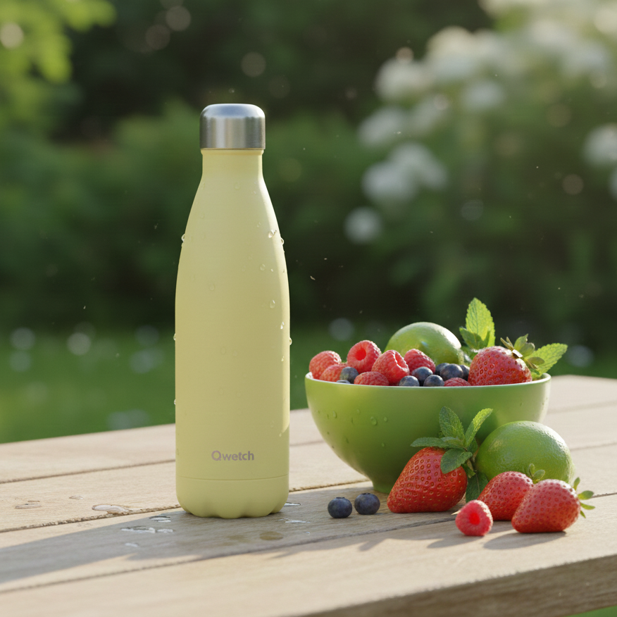 Thermosflasche Pastell Gelb - 500 ml