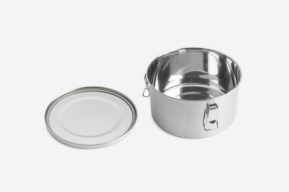 Brotzeit KLICK & BOWL dichte Brotdose 1,8l aus Edelstahl