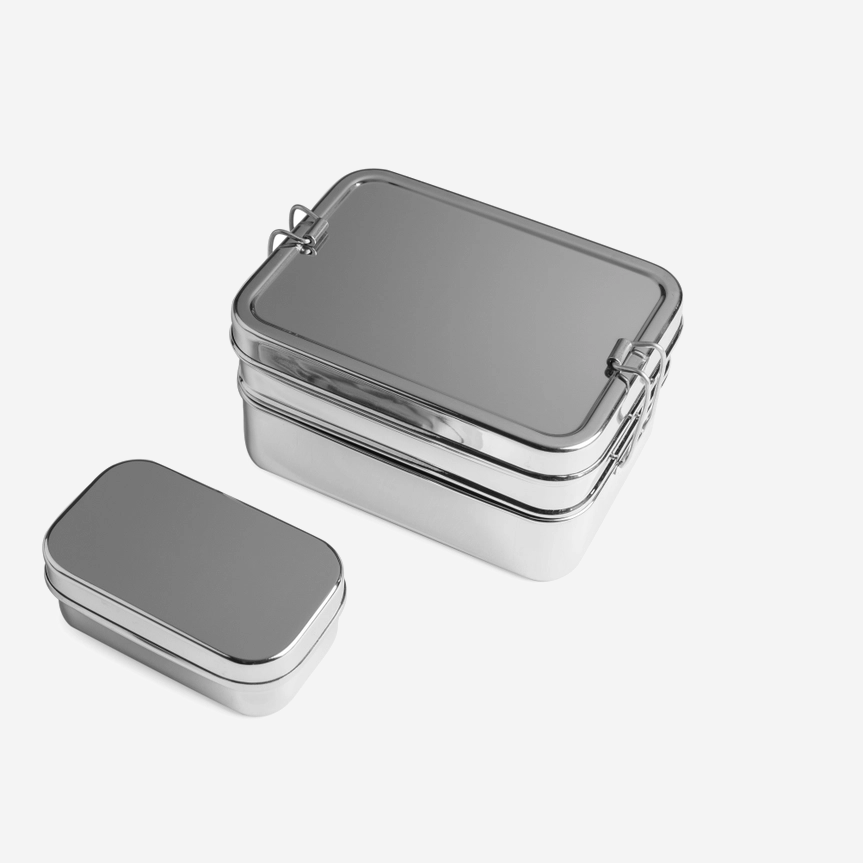 Brotzeit Lunchboxen 3in1 Three-in-one Brotdose Jausenbox aus